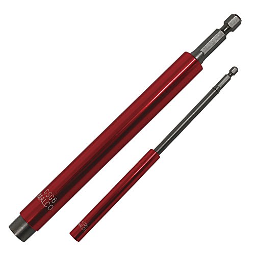 Product Cover Malco GSG6 Extra-Long Magnetic Gutter Screw Guide, Red
