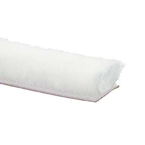 Product Cover Prime-Line Products T 8753 Self-Adhesive Pile Weatherstrip for Windows & Doors, 18 ft., White, Owens Corning
