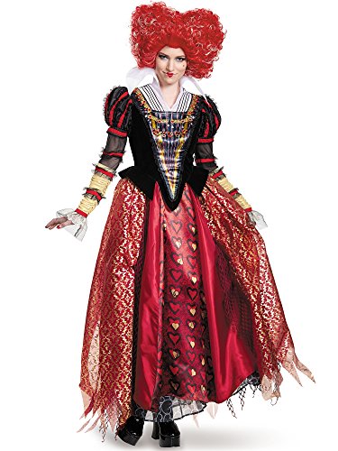 Product Cover Disney Women's Alice Red Queen Prestige Costume, Medium