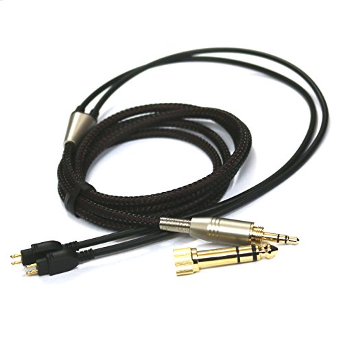 Product Cover NewFantasia Replacement Audio Upgrade Cable for Sennheiser HD650, HD600, HD580, HD660S, Massdrop HD6XX Headphones 1.2meters/4feet