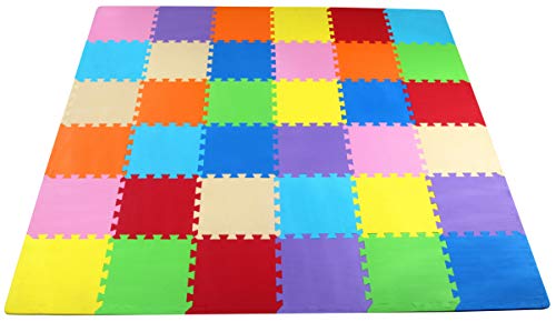 Product Cover BalanceFrom Kid's Puzzle Exercise Play Mat with EVA Foam Interlocking Tiles