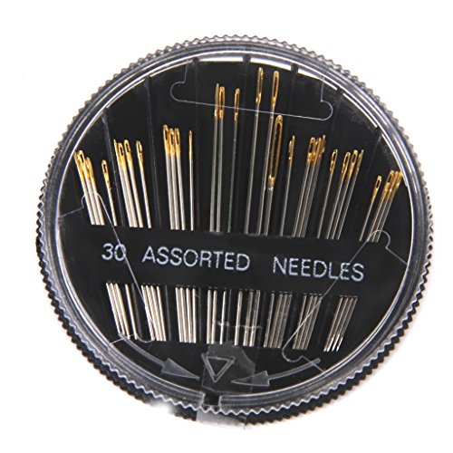 Product Cover Imported 30Pcs Assorted Hand Sewing Needles Embroidery Mending Craft Quilting