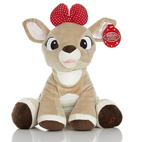 Product Cover KIDS PREFERRED Rudolph The Red-Nosed Reindeer Light Up Musical Clarice Stuffed Toy
