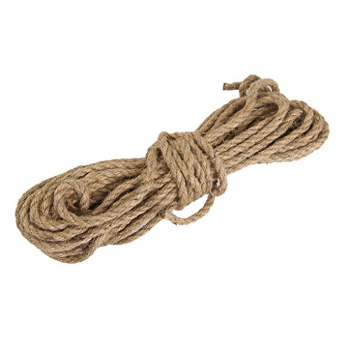 Product Cover Imported Natural Hemp Rope 6mm x 10m Jute Rope DIY craft Twine