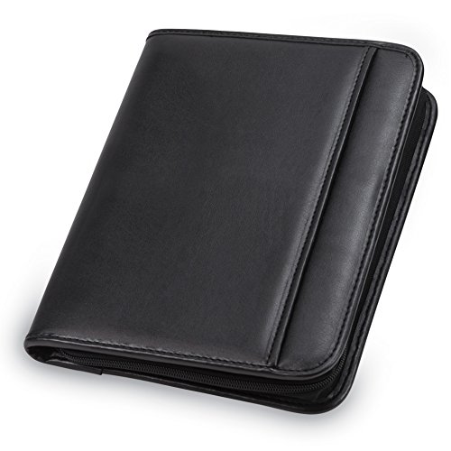 Product Cover Samsill 70821 Professional Padfolio - Resume Portfolio/Business Portfolio with Secure Zippered Closure, Junior Size, 10.1-inch Tablet Pocket, Expandable Document Organizer & 7