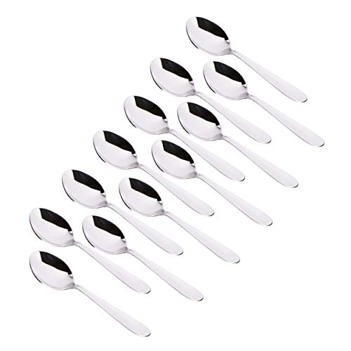 Product Cover Embassy Stainless Steel Tea Spoon, 12-Pieces, Sigma, 17 Gauge, Silver