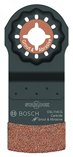 Product Cover Bosch OSL114CG Starlock Oscillating Multi Tool Carbide Grit Plunge Cut Blade, 1-1/4