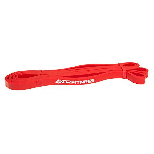 Product Cover Pull Up Assist Band by 4KOR Fitness - One Red Heavy Duty 41