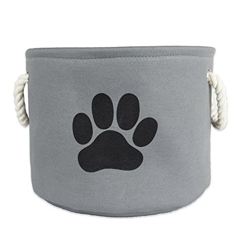 Product Cover DII Bone Dry Small Round Pet Toy and Accessory Storage Bin, 12