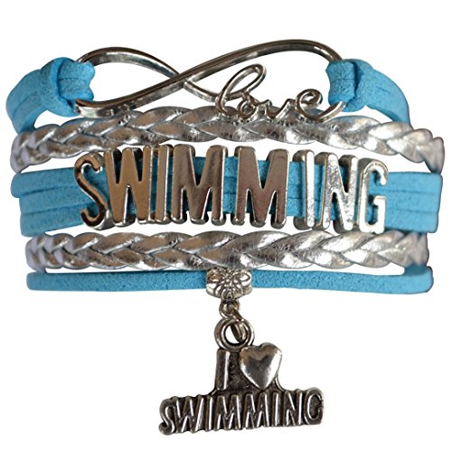 Product Cover Infinity Collection Swim Bracelet- Girls Swimming Bracelet- Swim Jewelry for Swimmers