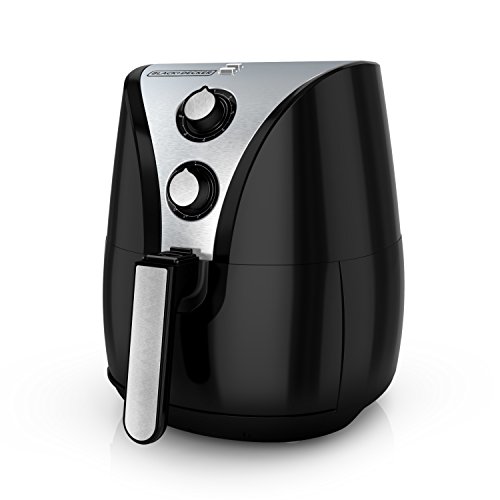 Product Cover BLACK+DECKER Purify 2-Liter Air Fryer, Black/Stainless Steel, HF110SBD