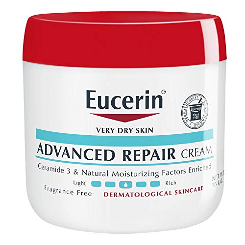 Product Cover Eucerin Advanced Repair Cream - Fragrance Free, Full Body Lotion for Very Dry Skin - 16 oz. Jar