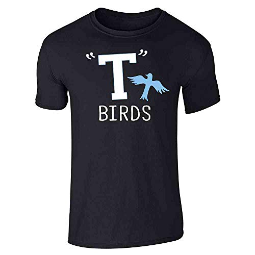 Product Cover T Birds Tbird Costume Men Gang Logo Retro 50s 60s Black L Graphic Tee T-Shirt for Men