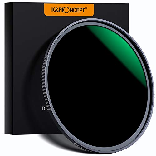 Product Cover K&F Concept 67MM ND Filter ND1000 10 Stops, Neutral Density Lens Filter HD 18 Layer Neutral Grey ND Lens Filter with Multi-Resistant Nano Coating for Canon Nikon Lens