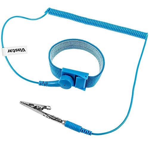 Product Cover Vastar ESD Anti-Static Wrist Strap Components, Blue