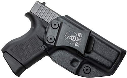 Product Cover CYA Supply Co. Inside Waistband Holster Concealed Carry IWB Veteran Owned Company (Black, 008- Glock 43/43X)