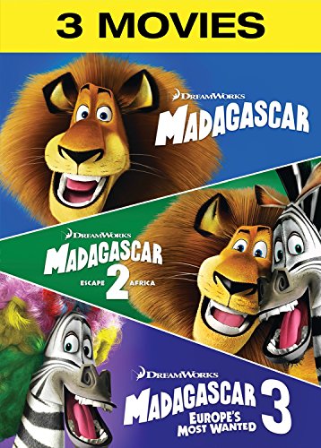 Product Cover Madagascar / Madagascar: Escape 2 Africa / Madagascar 3: Europe's Most Wanted
