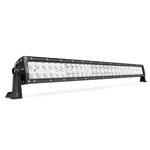 Product Cover LED Light Bar Nilight 32 Inch 180W Spot Flood Combo LED Driving Lamp Off Road Lights LED Work Light Boat Jeep Lamp,2 Years Warranty