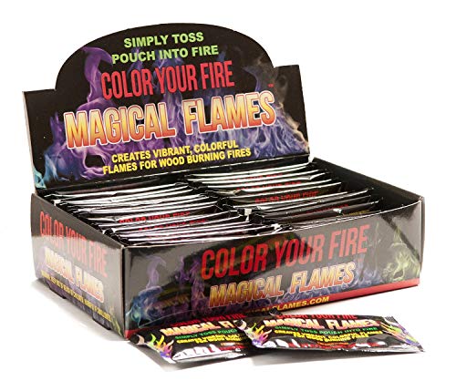 Product Cover Magical Flames Vibrant & Colorful Flames for Wood Burning Fires (50 Pack)