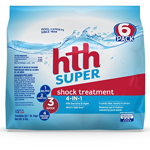 Product Cover hth Pool Shock Super Shock Treatment 6 count 6lbs (52008)