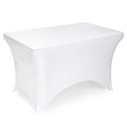 Product Cover Lann's Linens - 4' Fitted Stretch Tablecloth for 48