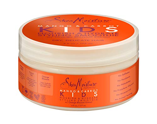 Product Cover Shea Moisture Mango & Carrot Nourish & Hydrate Styling Smoothie Cream for Kids, 6 Ounce