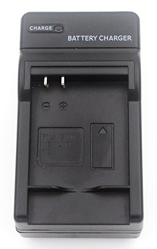 Product Cover NB-6L Battery Charger for Canon PowerShot SX530 HS, SX610 HS, SX710 HS, SD1200 is, SD1300 is, S120 IXY 10S IXY 30S Digital Camera and More with Foldable Plug