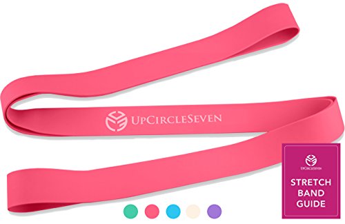 Product Cover UpCircleSeven Ballet Band - Premium Stretch Band for Kids - Perfect for Dance, Gymnastics, and Flexibility (Rose Pink) 