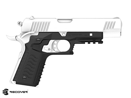 Product Cover Recover Tactical CC3H 1911 Grip and Rail System No Modifications Required, Goes on in Under 3 Minutes
