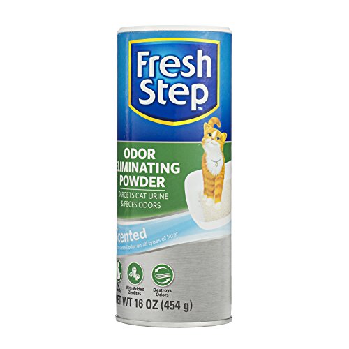 Product Cover Fresh Step Cat Litter Box Odor Eliminating Powder | Cat Deodorizer For Litter Box, 16 Ounces