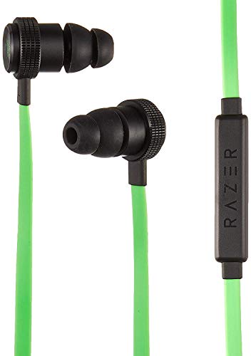 Product Cover Razer Hammerhead Pro v2 Earbuds: Custom-Tuned Dual-Driver Technology - In-Line Mic & Volume Control - Aluminum Frame - 3.5mm Headphone Jack - Green