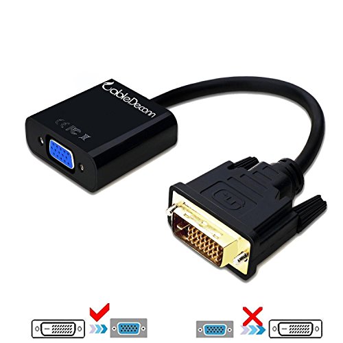 Product Cover CableDeconn Active DVI-D Link 24+1 Male to VGA Female M/F Video Cable Adapter Converter