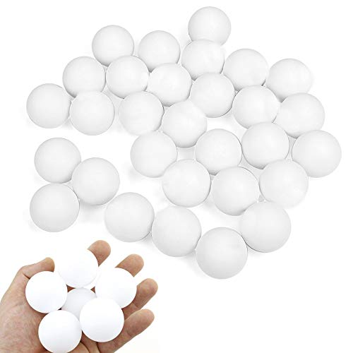 Product Cover Totem World 24 White Beer Pong Balls - 38mm Ping Pong Washable Plastic for Decoration, Crafts or Party Game Balls