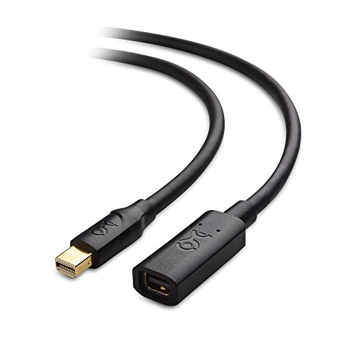 Product Cover Cable Matters Mini DisplayPort Extension Cable (Mini DP Extension Cable) in Black - 6 Feet