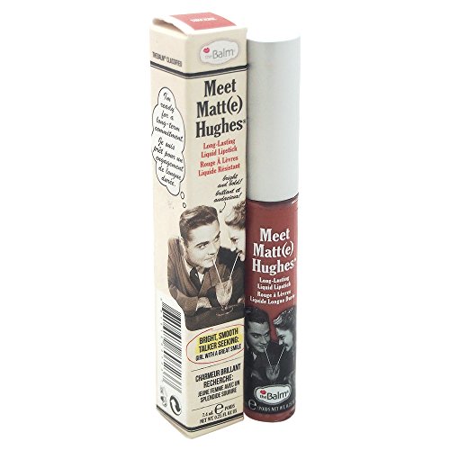 Product Cover theBalm Meet Matt(e) Hughes Long Lasting Liquid Lipstick, Sincere, Lightweight Matte Finish, 0.25 Fl oz