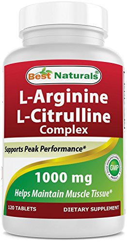 Product Cover Best Naturals Arginine Citruline Complex 1000 Mg 120 Tablets