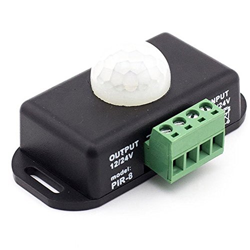 Product Cover RGBZONE DC12V 24V PIR Sensor LED Dimmer Switch Motion Function Cotroller for 5050 3528 5630 Flexible LED Strips Light