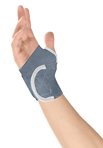Product Cover Healthgenie Wrist Brace with Thumb Support One Size Fits Most - 1 Piece (Grey)