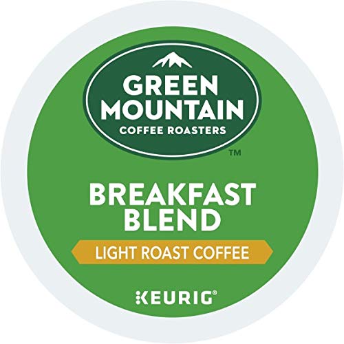 Product Cover Green Mountain Coffee, Breakfast Blend, Single-Serve Keurig K-Cup Pods, Light Roast, 72 Count (3 Boxes of 24 Pods)