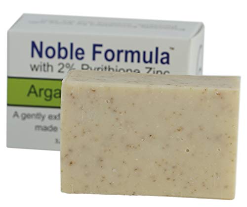 Product Cover Noble Formula 2% Pyrithione Zinc (ZnP) Argan Oil Bar Soap, 3.25 oz