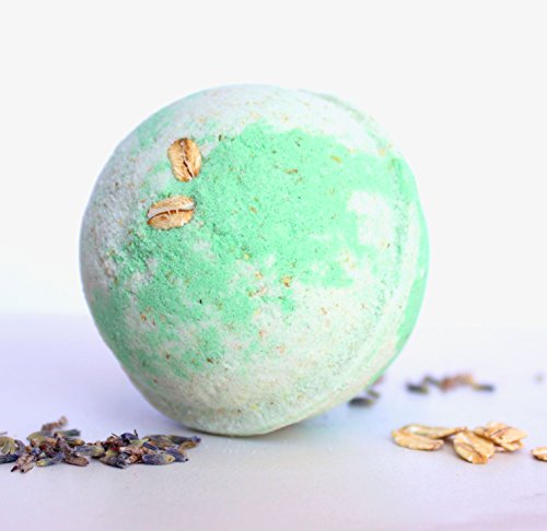 Product Cover Sensitive Skin Bath Bomb - The Tortoise Lavender Rosemary - Oatmeal Green Tea