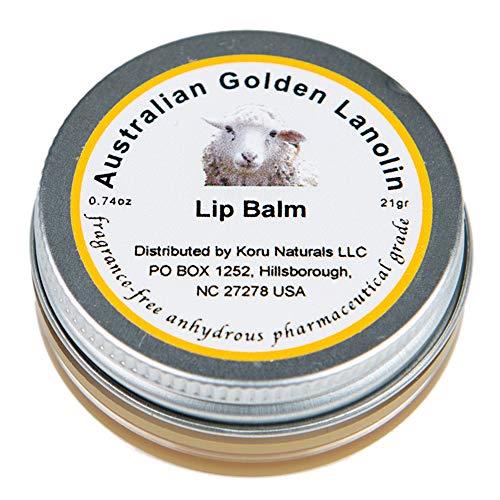 Product Cover Pure Lanolin Lip Balm Hydrating and Nourishing for Extremely Dry Lips