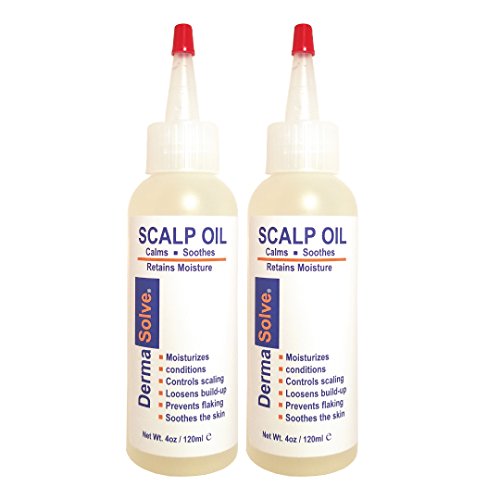 Product Cover Dermasolve Psoriasis Scalp Oil 2-Pack Forumlated to Loosen Scaling Build-up, Moisturize, Condition, Prevent Itching, Flaking and Soothe The Scalp. (4.0 oz per Bottle)