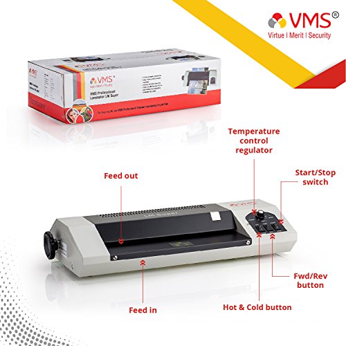 Product Cover VMS Professional LM Super Lamination / Laminating Machine Hot & Cold A3 Laminator (Photos ID,I-Card,Documents,Certificate)