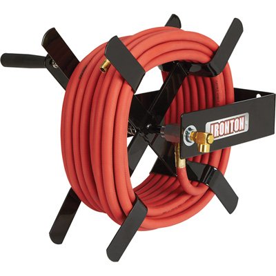 Product Cover Ironton Wall Mount Air Hose Reel - holds 3/8in. x 100ft. Hose