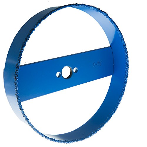 Product Cover Blue Boar Recessed Light Carbide Grit Hole Saw 6-3/8