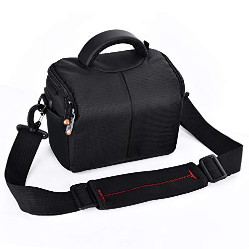 Product Cover FOSOTO Waterproof Anti-shock Camera Case Bag Compatible for Canon Powershot SX540 SX530 SX60 SX420 HS M5,Nikon Coolpix L340 B500 B700 L330 L840 P610,Panasonic LUMIX FZ80 GX85,Sony a6000 Digital Camera