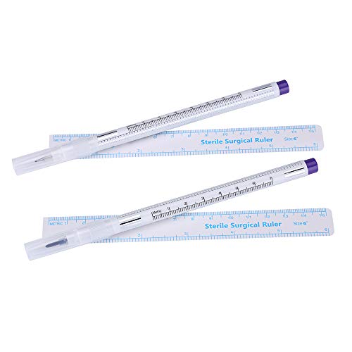 Product Cover Surgical Tip Markers Skin Marker Pen Tattoo Pen(0.5mm,1mm) with Paper Ruler
