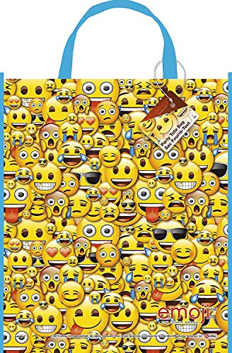 Product Cover Large Plastic Emoji Goodie Bag, 13