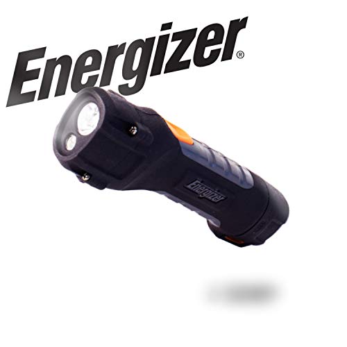 Product Cover Energizer LED AA Flashlight, Hard Case Professional ProjectPlus Light, 11 Hour Run Time, 400 Lumens (Batteries Included)